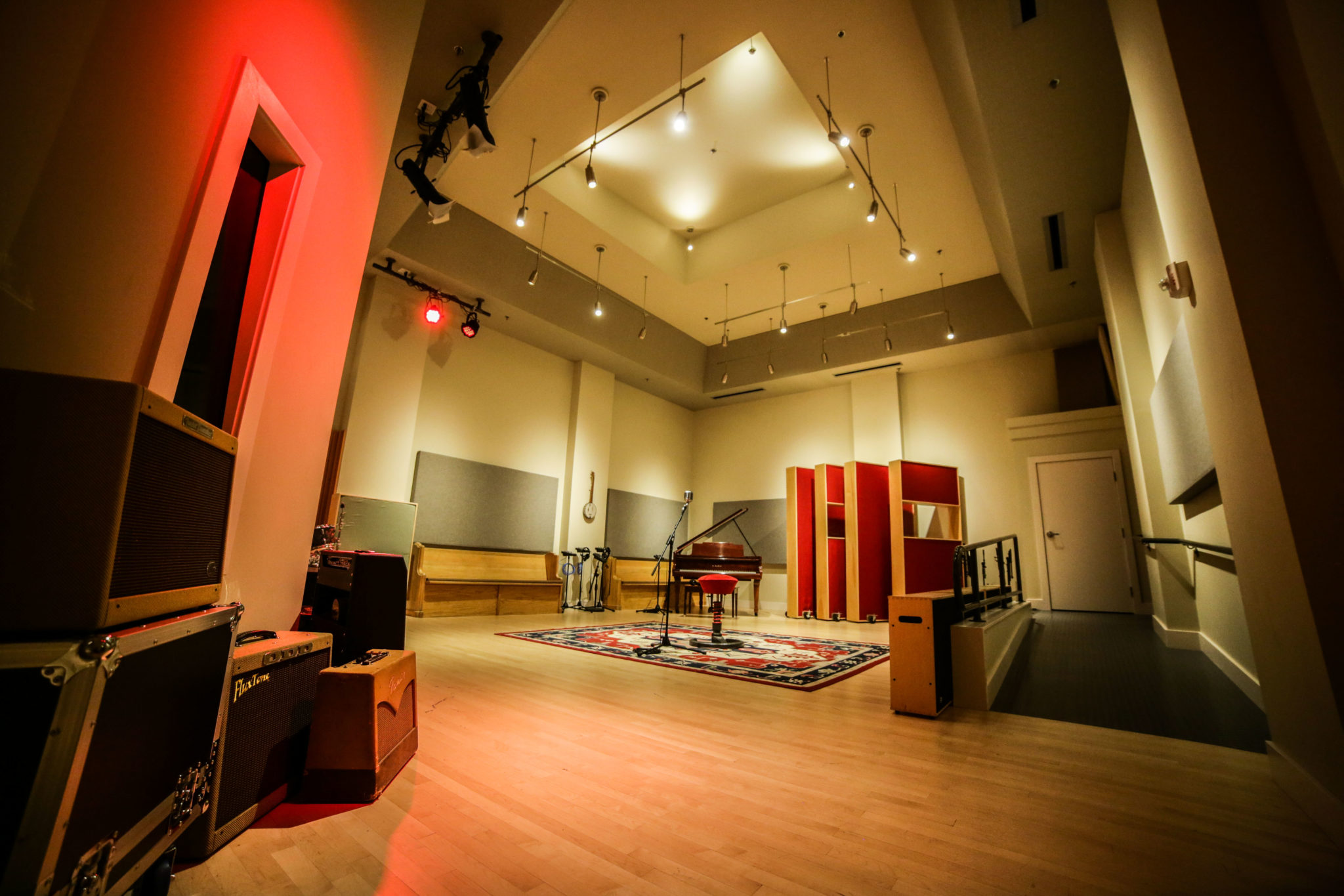 The Studio @ eTown Hall Main Tracking Room